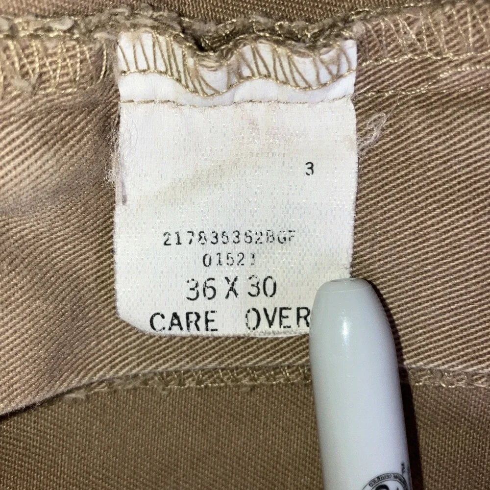 Polo Ralph Lauren Philip Pant Mens 36x30 Khaki Chino Straight Cotton Twill